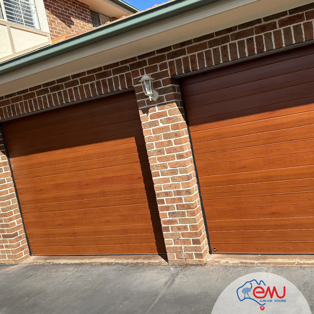 Roller garage door repair - Red