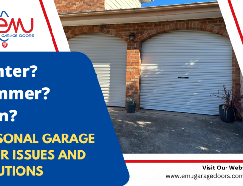 Residence Garage Door Problems and Solutions  in Winter, Snow, and Summer